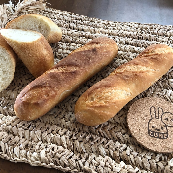 ぶちゃらてぃの リスドォル手捏ねフランスパン レシピ 作り方 By ぶちゃらてぃ 楽天レシピ